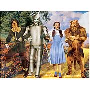 Wizard of Oz Best Friends Canvas Print